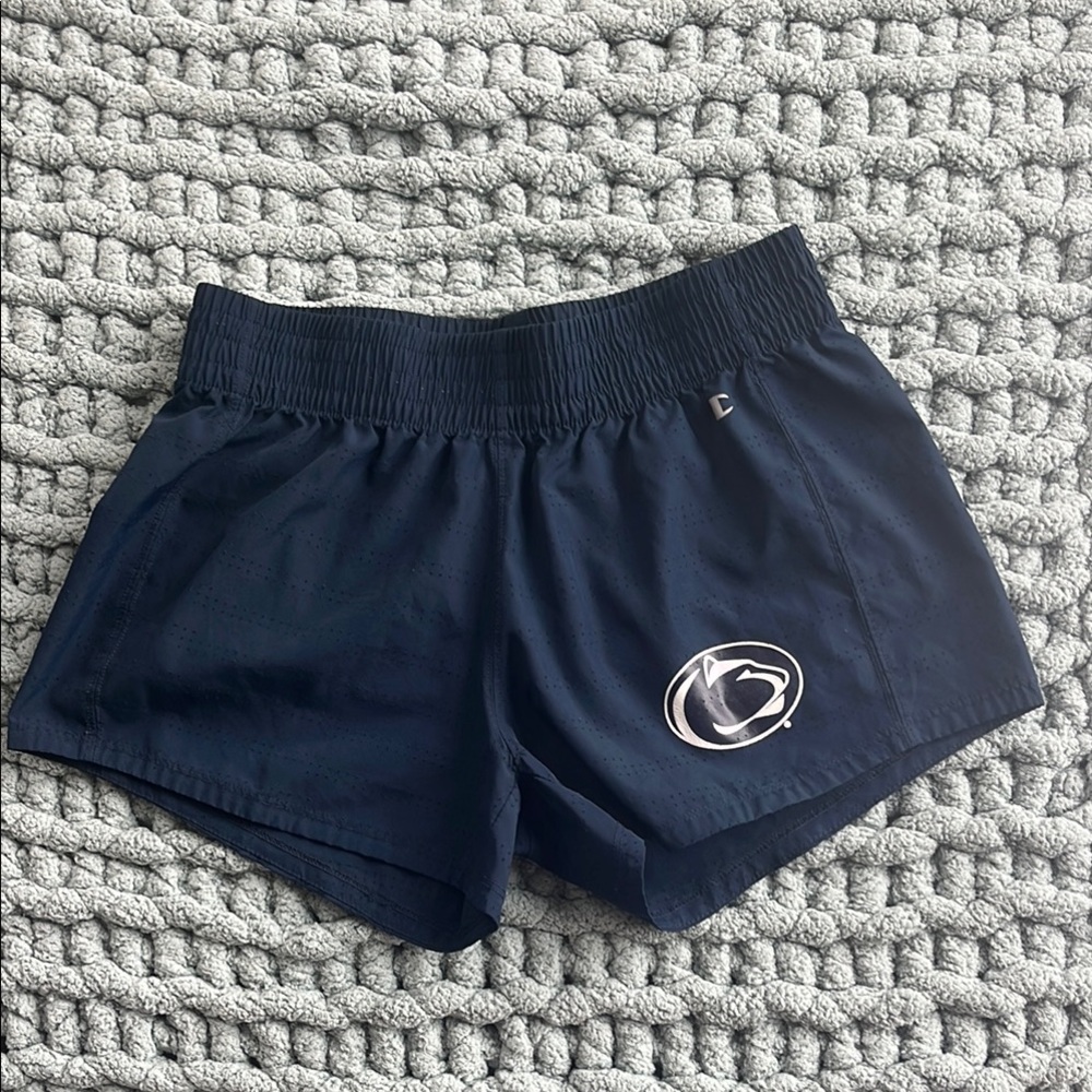 Champion Blue Athletic Shorts with Elastic Waistband